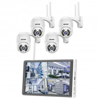 Kit de Surveillance Jortan 4 Caméras Externes 2MP Avec Ecran en Tunisie