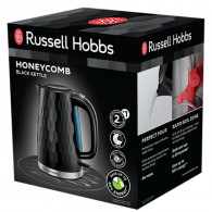 Bouilloire Russell Hobbs Honeycomb 2400W 1.7 Litres Noir EN Tunisie Bouilloire Russell Hobbs Honeycomb 2400W 1.7 Litres Noir EN Tunisie