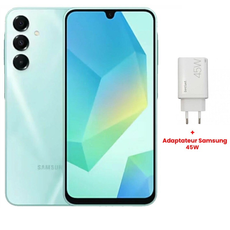 Smartphone Samsung Galaxy A16 4Go 128Go Vert en Tunisie
