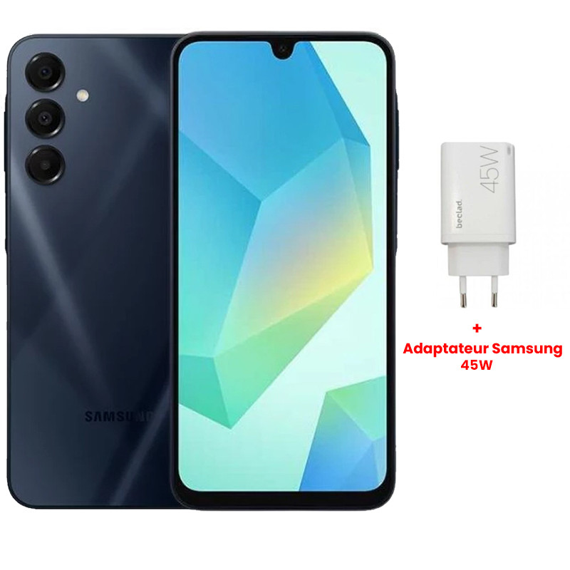 Samsung Galaxy A16 5G 8Go 256Go Noir en Tunisie Samsung Galaxy A16 5G 8Go 256Go Noir en Tunisie