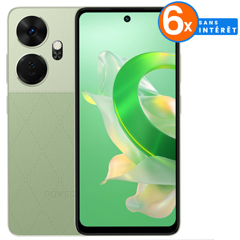 Smartphone Itel P55 Plus 8Go 128Go Vert en Tunisie Smartphone Itel P55 Plus 8Go 128Go Vert en Tunisie