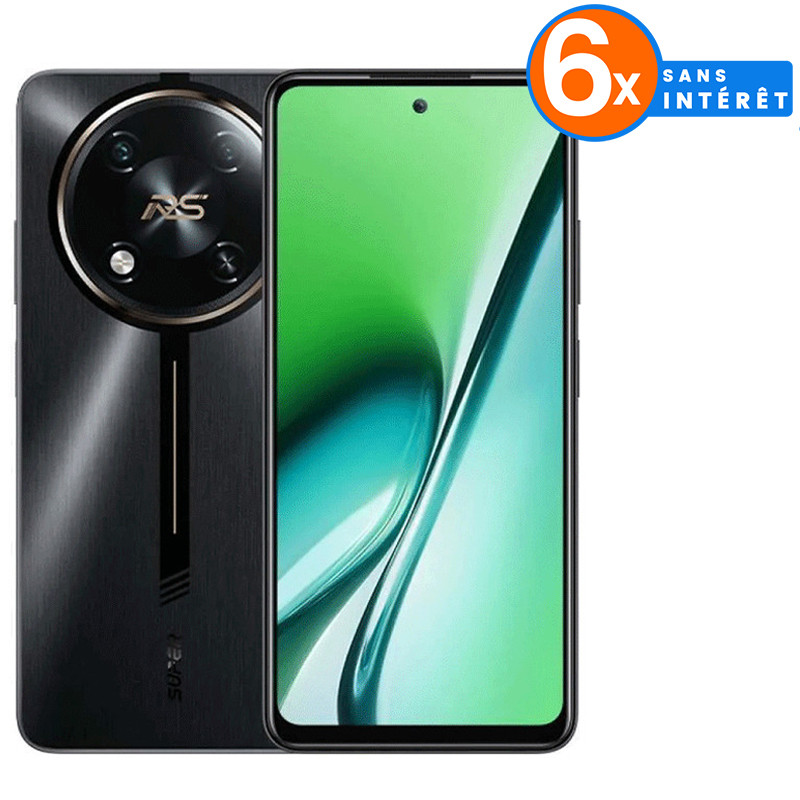 Smartphone Itel RS4 5G 12Go 256Go Noir en Tunisie Smartphone Itel RS4 5G 12Go 256Go Noir en Tunisie