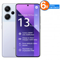 Smartphone Xiaomi Redmi Note 13 Pro Plus 12Go 512Go Violet en Tunisie