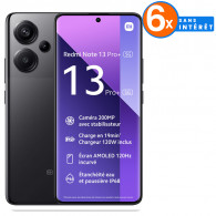 Smartphone Xiaomi Redmi Note 13 Pro Plus 12Go 512Go Noir en Tunisie