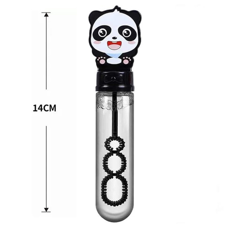 Baguette à Bulles Babioles Panda Noir