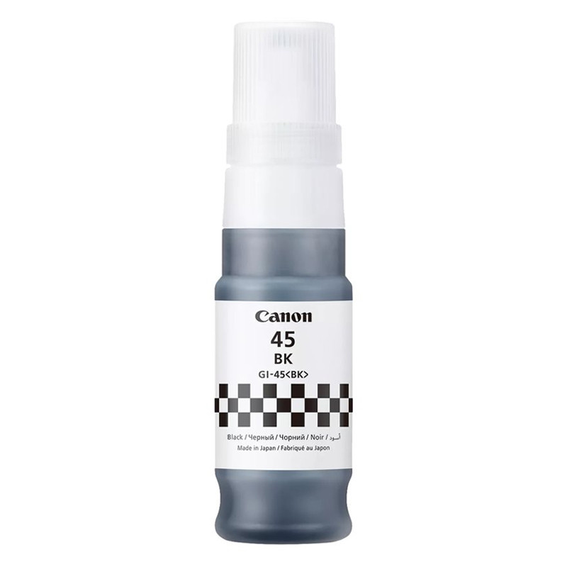 Bouteille D'encre Canon GI-45 Original 70Ml Noir en Tunisie