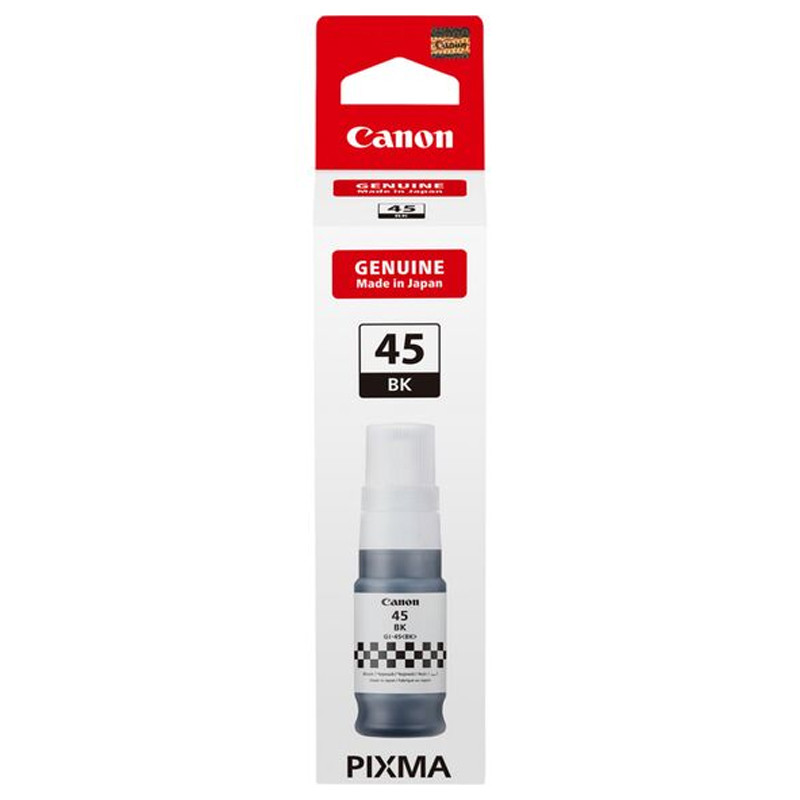 Bouteille D'encre Canon GI-45 Original 70Ml Noir en Tunisie