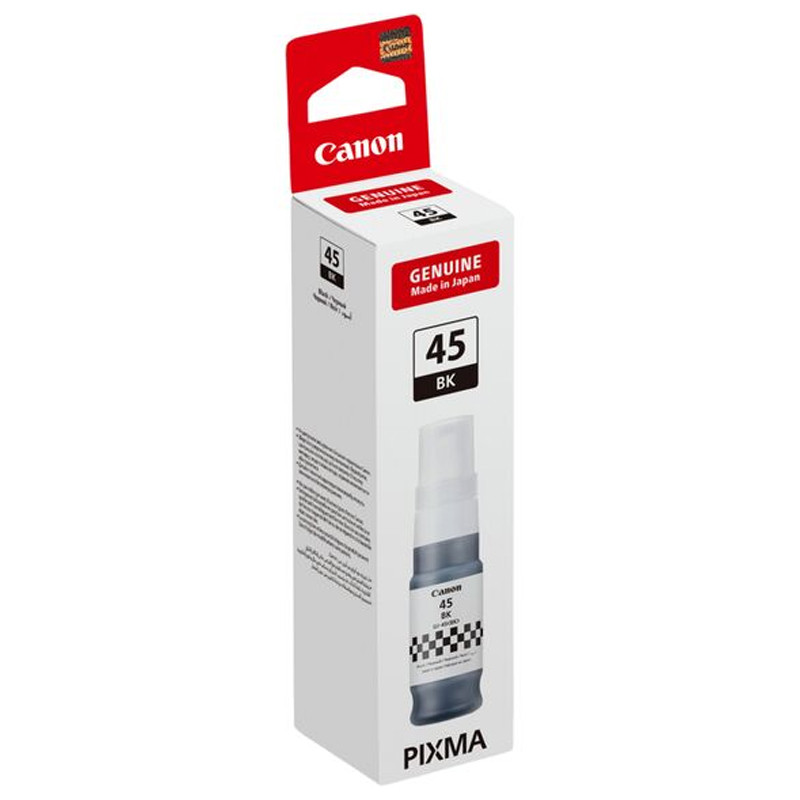 Bouteille D'encre Canon GI-45 Original 70Ml Noir en Tunisie