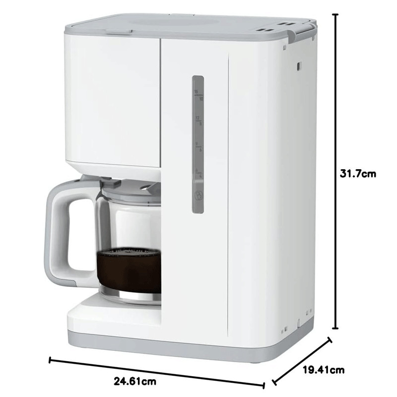 Cafetière Electrique Tefal Sense 1000W 1.25L Blanc en Tunisie