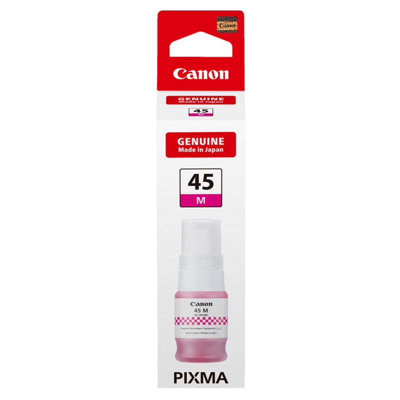 Bouteille D'encre Canon GI-45 Original 40Ml Magenta en Tunisie
