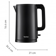 Bouilloire Tefal KO140AE0 1500W 1.9 Litres Noir en Tunisie