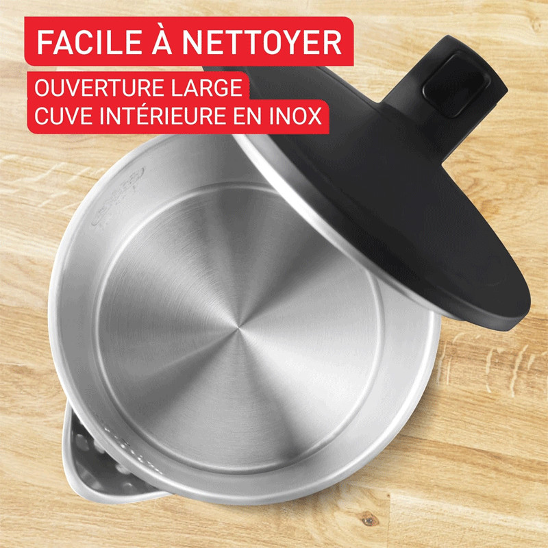 Bouilloire Tefal KO140AE0 1500W 1.9 Litres Noir en Tunisie