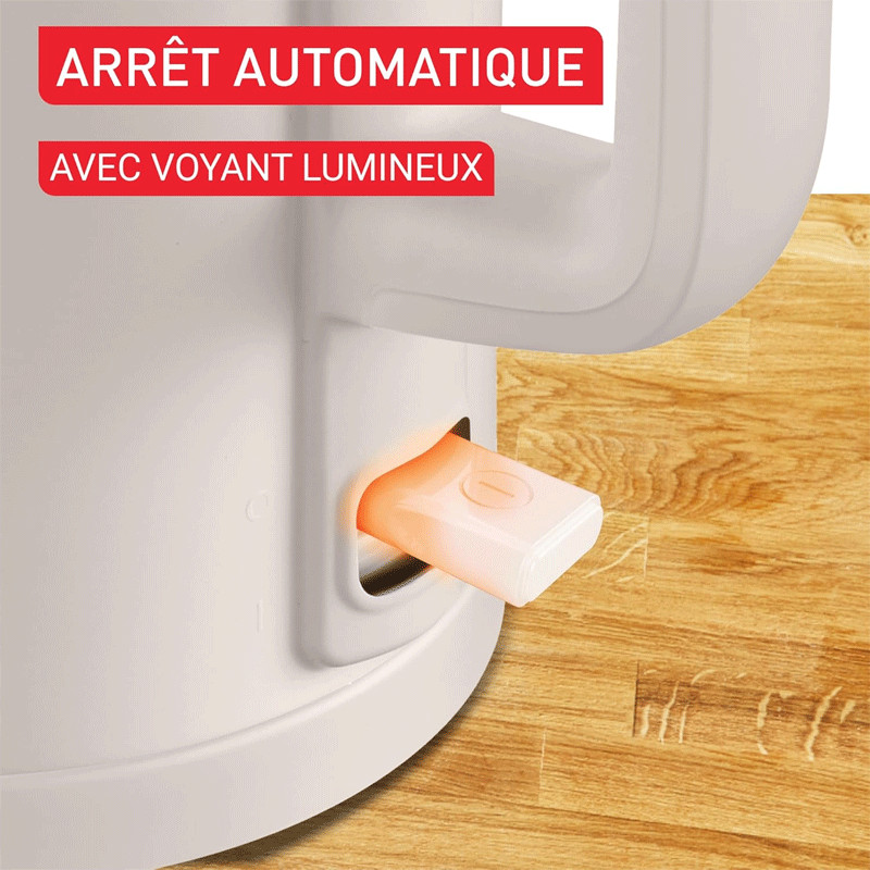 Bouilloire Tefal KO140BE0 1500W 1.9 Litres Beige EN Tunisie
