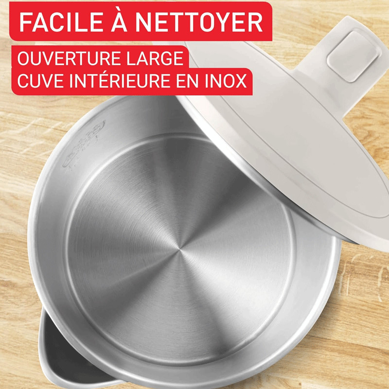 Bouilloire Tefal KO140BE0 1500W 1.9 Litres Beige EN Tunisie