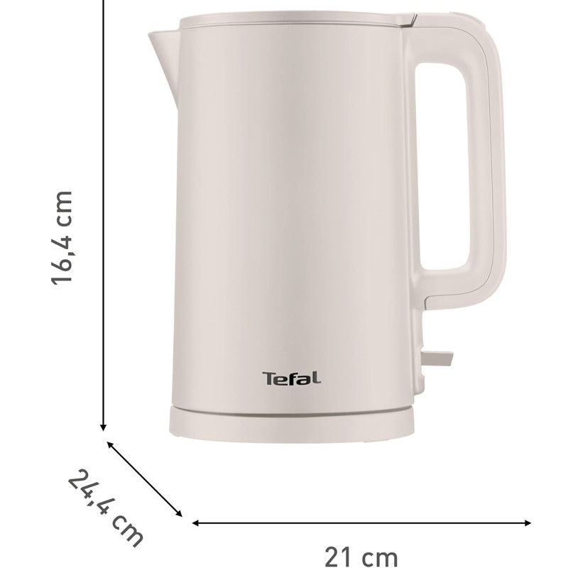 Bouilloire Tefal KO140BE0 1500W 1.9 Litres Beige EN Tunisie