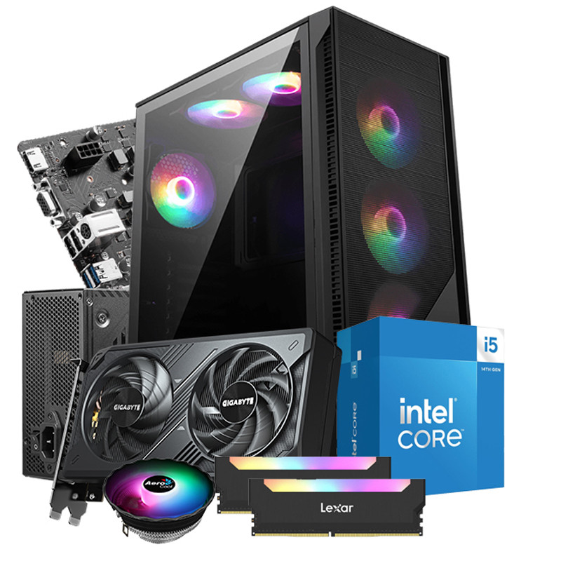 Pc De Bureau Gamer MSI I5 14Gén 16Go 512Go SSD Noir en Tunisie Pc De Bureau Gamer MSI I5 14Gén 16Go 512Go SSD Noir en Tunisie