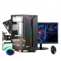 Pc Gamer Reste Cooler AMD Ryzen 3 16Go 256Go SSD Noir en Tunisie