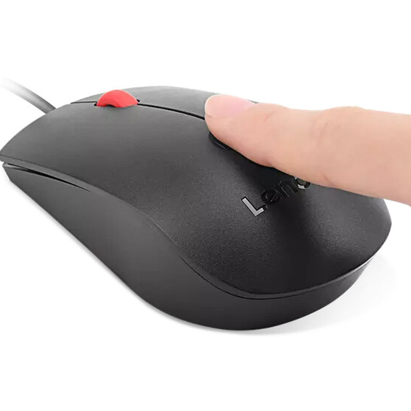 Souris Filaire Lenovo Biométrique à Empreintes Digitales Noir en Tunisie