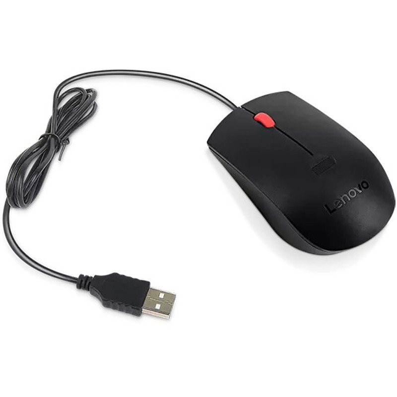 Souris Filaire Lenovo Biométrique à Empreintes Digitales Noir en Tunisie