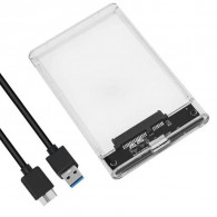Boitier Disque Dur Externe 2.5" USB 3.0 Transparent En Tunisie