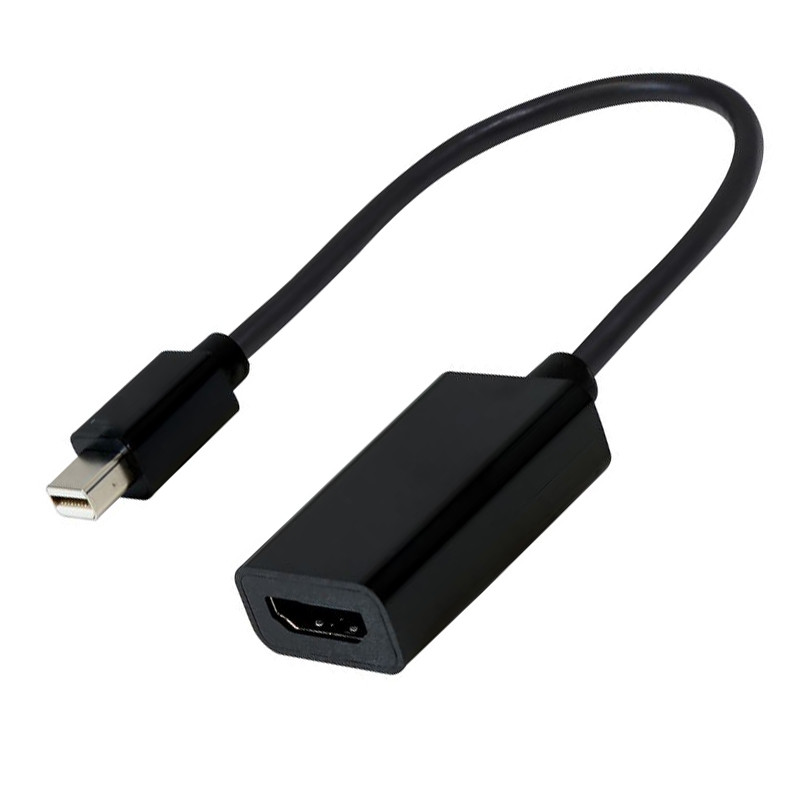 Adaptateur Mini Display Port Vers HDMI Noir en Tunisie Adaptateur Mini Display Port Vers HDMI Noir en Tunisie