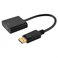 Adaptateur DisplayPort Vers HDMI Noir En Tunisie