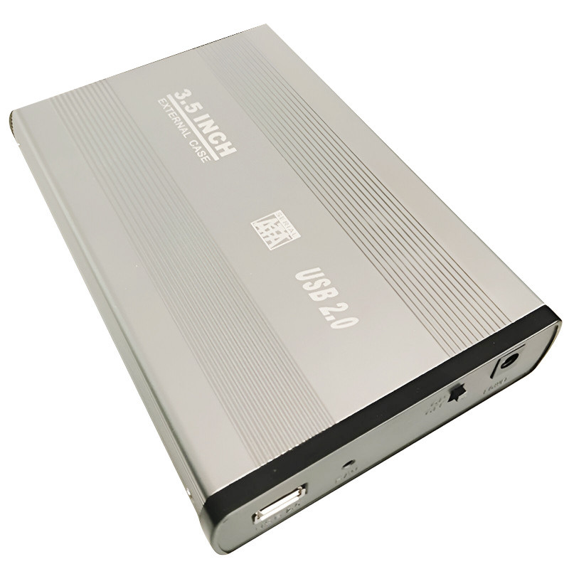 Boitier Disque Dur Externe USB 2.0 Silver en Tunisie Boitier Disque Dur Externe USB 2.0 Silver en Tunisie
