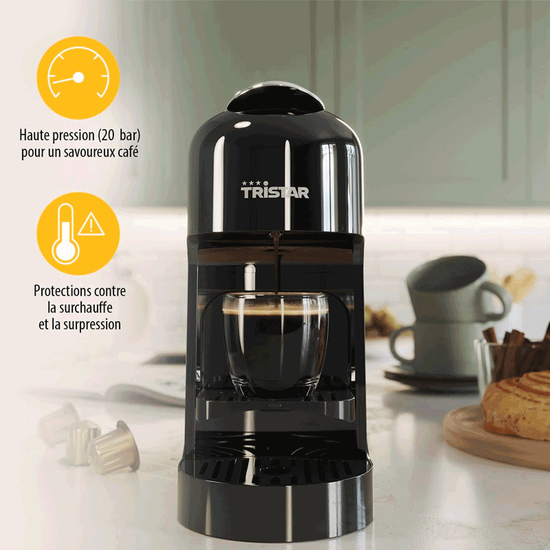 Machine à Café Tristar CM-2300 1400W 0.8L Noir en Tunisie