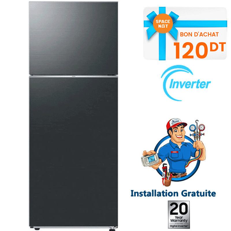 Réfrigérateur Samsung RT47CG6442B1EL 353 Litres NoFrost Inox en Tunisie Réfrigérateur Samsung RT47CG6442B1EL 353 Litres NoFrost Inox en Tunisie