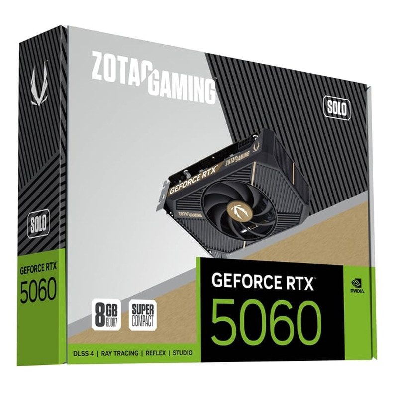 Carte Graphique Zotac Gaming GeForce RTX 5060 8Go GDDR7 SOLO En Tunisie