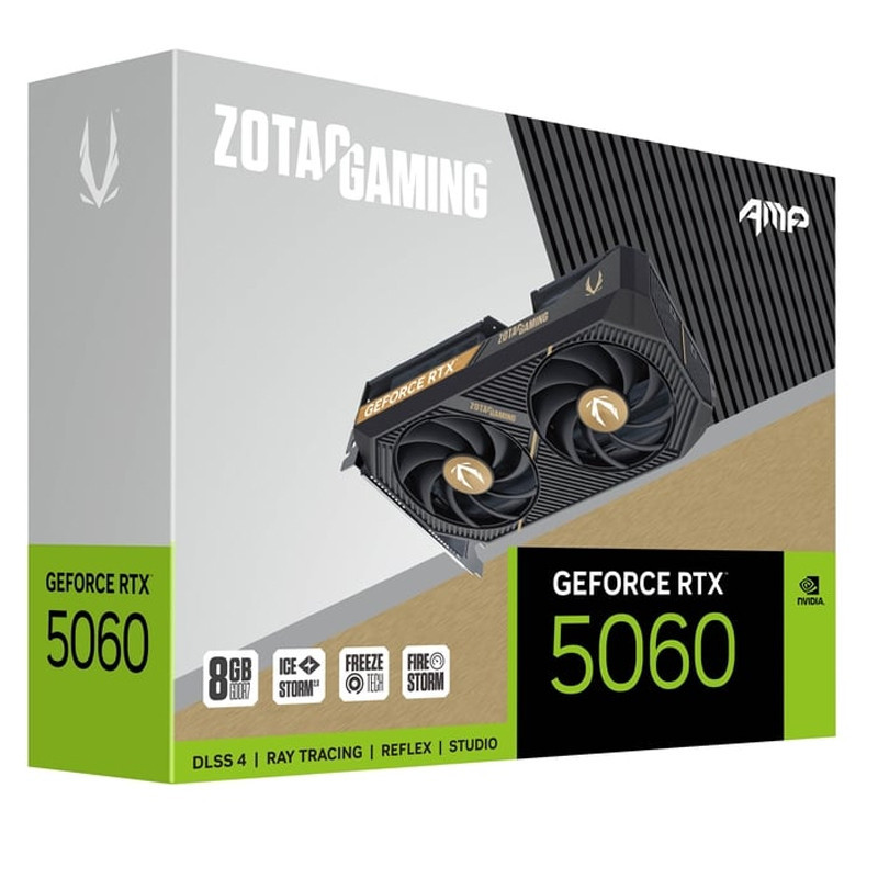 Carte Graphique Zotac Gaming GeForce RTX 5060 8Go GDDR7 AMP en Tunisie
