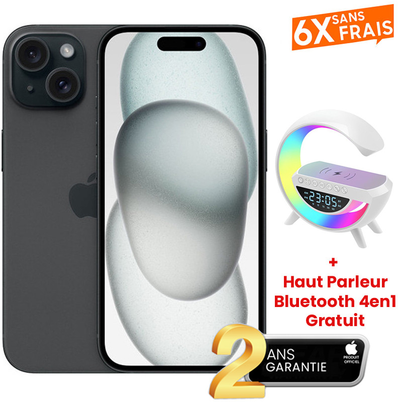 iPhone 15 128Go Noir en Tunisie iPhone 15 128Go Noir en Tunisie