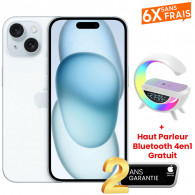 iPhone 15 stockage 256Go couleur Bleu en Tunisie