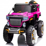 Voiture Electrique Polaris 4x4 Rose en Tunisie
