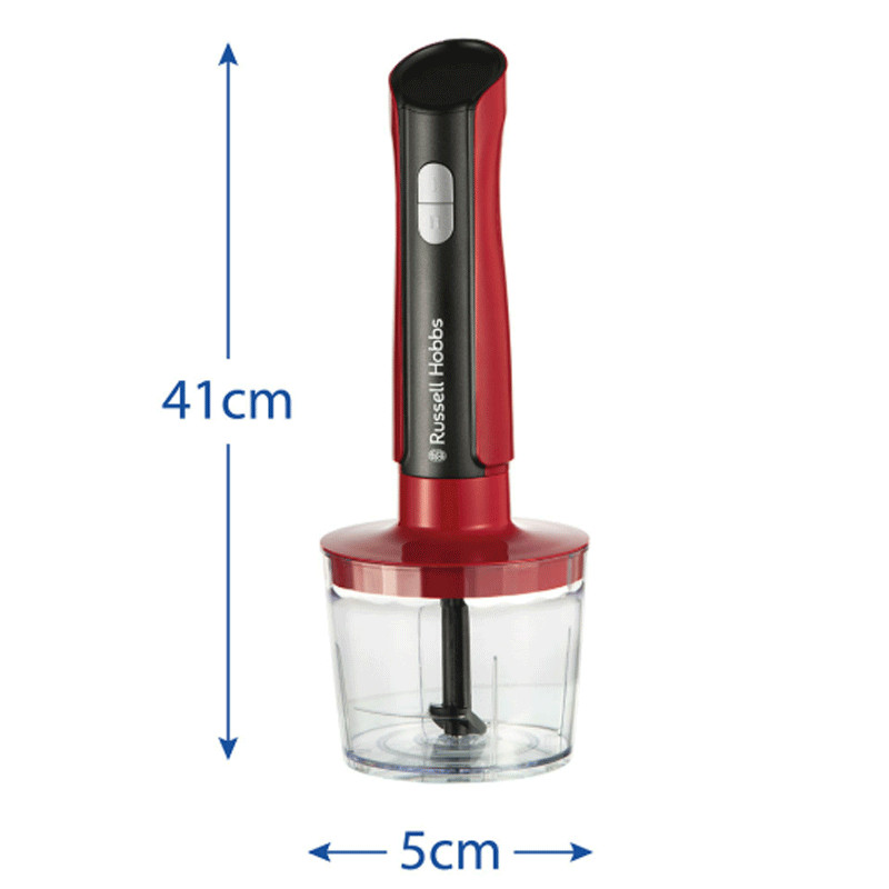 Mixeur Plongeant Russell Hobbs Desire 500W Rouge en Tunisie