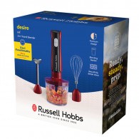 Mixeur Plongeant Russell Hobbs Desire 500W Rouge en Tunisie Mixeur Plongeant Russell Hobbs Desire 500W Rouge en Tunisie