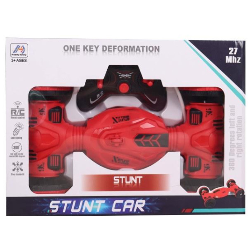 Voiture Cascade Chaklaba Stunt Car Avec Commande Rouge En Tunisie