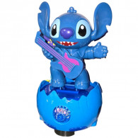 Robot Stitch Lumineux et Musical Rotative 360° Bleu En Tunisie