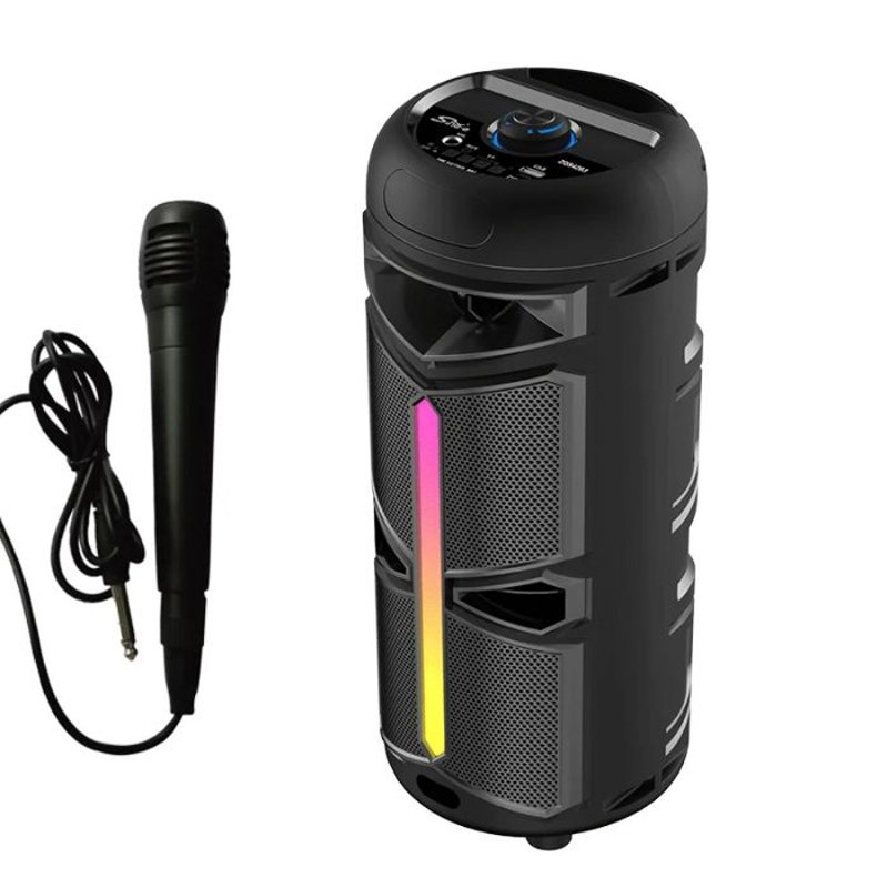 Haut Parleur Bluetooth ZQS4293 Sans Fil Avec Microphone Noir En Tunisie Haut Parleur Bluetooth ZQS4293 Sans Fil Avec Microphone Noir En Tunisie