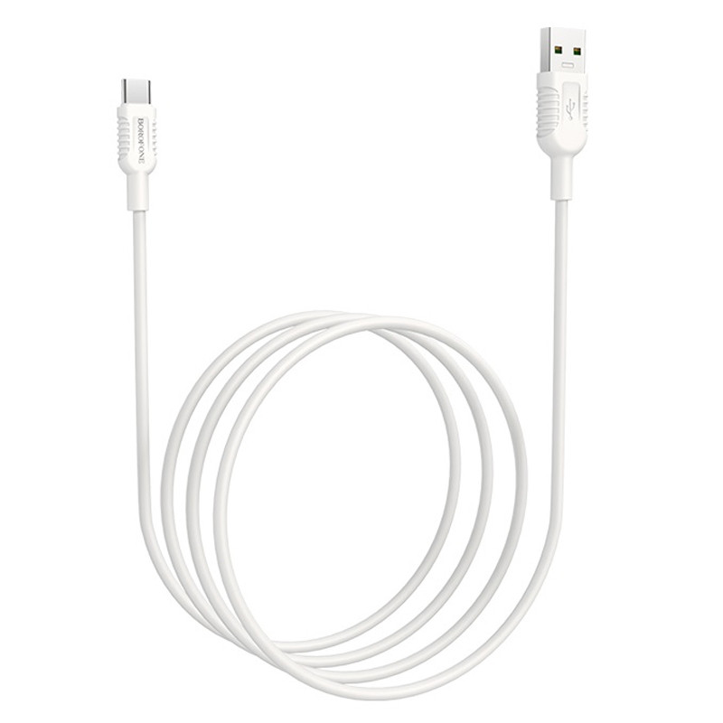 Câble Chargeur Borofone BX33 Type C Blanc En Tunisie