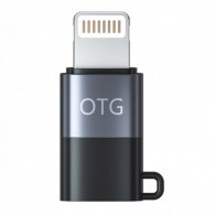Adaptateur OTG Type C Vers Lightning Gris En Tunisie
