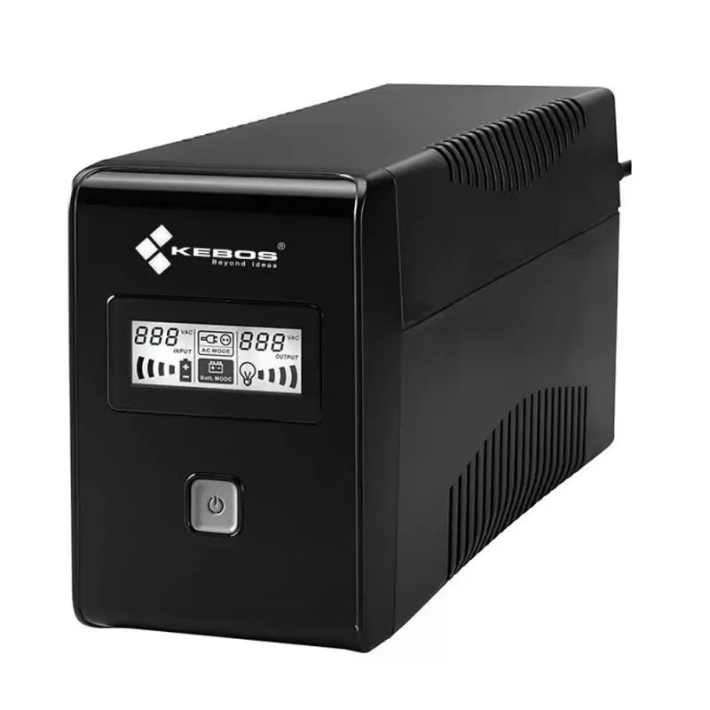 Onduleur Kebos In-Line PV650 650VA UPS Noir en Tunisie Onduleur Kebos In-Line PV650 650VA UPS Noir en Tunisie