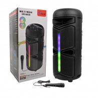 Haut Parleur Bluetooth ZQS 4293 Avec Microphone Karaoké Noir