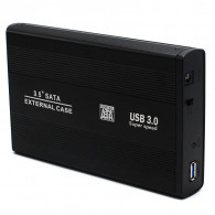 Boitier Disque Dur Externe 3.5" USB 3.0 Noir