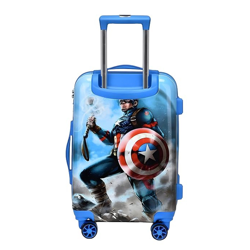 Valise Enfant Oval Captain Amercia 40L T4 Bleu En Tunisie