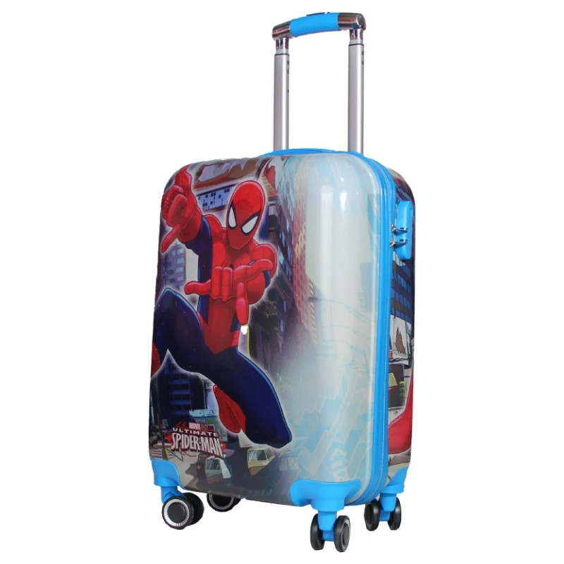 Valise Enfant Oval Spider Man 40 Litres T4 Bleu En Tunisie