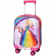 Valise Enfant Oval Princess Unicorn 35L Rose en Tunisie