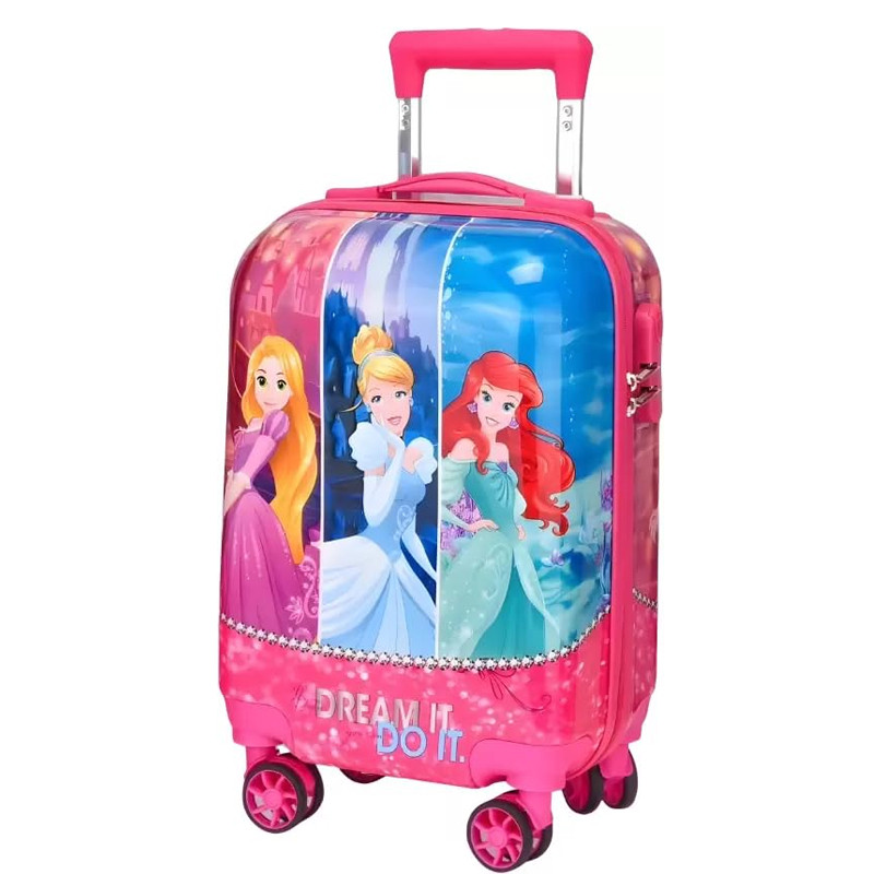 Valise Enfant Oval 3 Princess 25 Litres T1 Rose En Tunisie