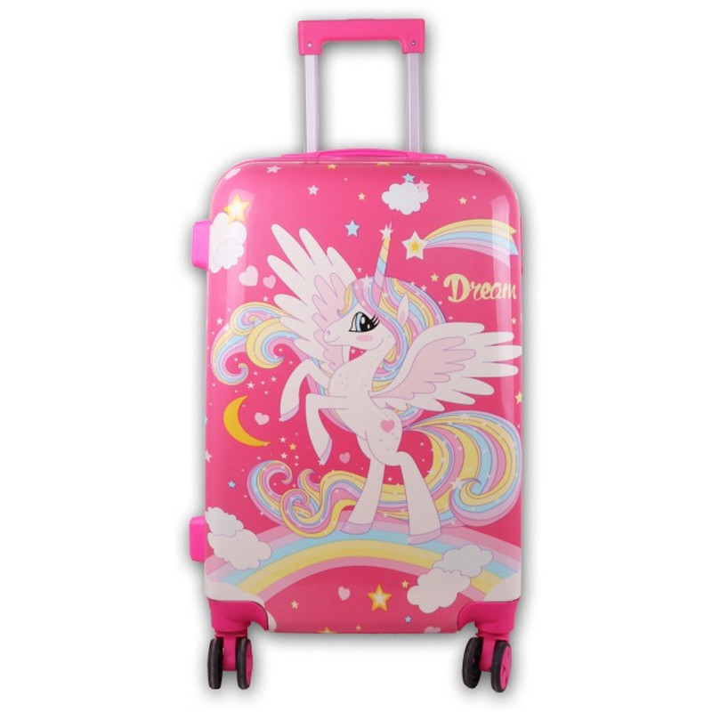 Valise Enfant Oval Unicorn 25 Litres T1 Rose En Tunisie