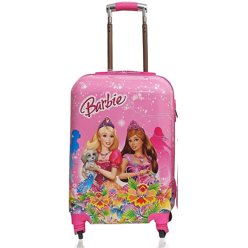Valise Enfant Oval Barbie 35L Rose en Tunisie
